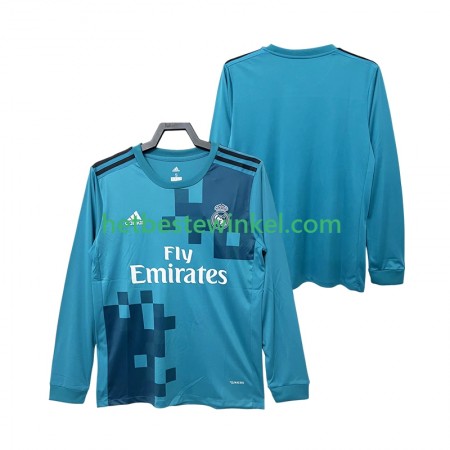 Real Madrid 2017 Voetbalshirts Retro Third 2018 - LS